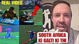 Ab De Villiers shocking statement on Suryakumar Yadav controversial catch after SA lost the WC FINAL [upl. by Devina]