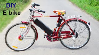 DIY High Speed Electric Bike with EBike Conversion Kit at Low Cost [upl. by Liatrice873]