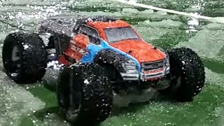 ARRMA Granite Voltage RC Truck Snow Run [upl. by Eal]