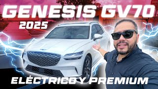 Nuevo GENESIS GV70 Eléctrico 2025  Un SUV eléctrico de lujo muy bien equipado [upl. by Smail]