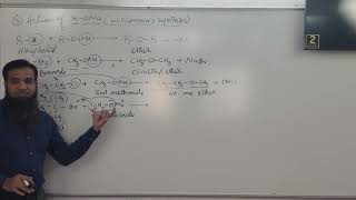 Action of Sodium Alkoxide Williamsons synthesis Chemical properties  Haloalkanes  Chemistry [upl. by Noremac]