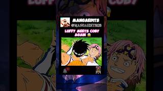 Luffy meets Coby again❗️onepiece luffy coby [upl. by Bridges]