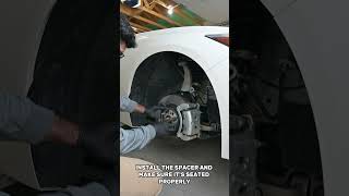 How to install Wheel Spacers in under 30 seconds  Gearbox Garage cars jdm nissan infiniti mods [upl. by Reve]