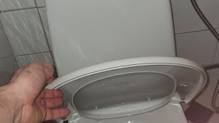 Installation of a new bigfoot toilet Gustavsberg nautic 1591Help me reach 1000 subscribers [upl. by Aicilaanna]