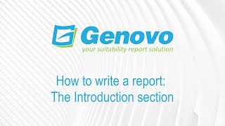 How to write a report The Introduction section [upl. by Brothers485]