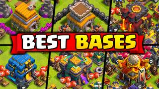 Best Bases for Every Town Hall Level Clash of Clans [upl. by Anicnarf]