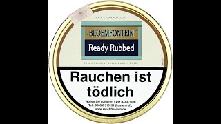 🇺🇸🇩🇪 Pfeife rauchen  Tabak Benden »Bloemfontein« Ready Rubbed Pipe Tobacco  Pfeifentabak [upl. by Damalis]