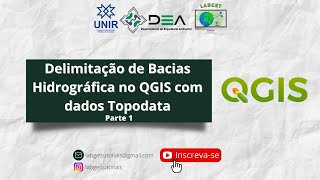 Delimitação de Bacias Hidrográfica no QGIS com dados Topodata [upl. by Beverley]