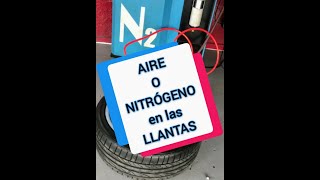 AIRE O NITRÓGENO EN LAS LLANTAS [upl. by Elatia]