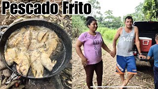 Así Preparamos los Pescados fritos ala Orilla Del RioSoculo Sospecha Que Su Novia No Lo Quiere [upl. by Nomelihp668]