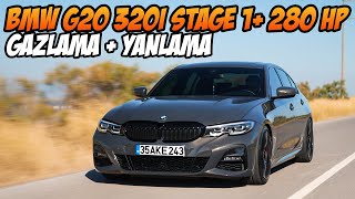 BMW G20 320i M Sport Stage 1 280 HP  F30dan Ne Kadar İyi   Gazlama  Yanlama  Test Ettik [upl. by Harrington]