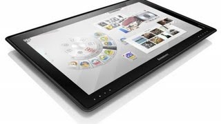 Lenovo Horizon HUGE TableTop Tablet HandsOn CES 2013 [upl. by Stodder932]