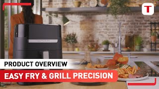 Discover the 2in1 Air Fryer and Grill by Tefal  Easy Fry amp Grill Precision EY5058 [upl. by Zandt26]