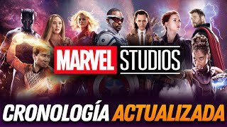 Cronología Marvel Studios 💥2022💥  Orden cronológico de las películas y series [upl. by Ziegler468]