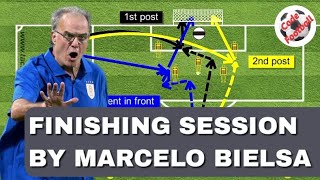 Finishing session with variations by Bielsa [upl. by Raveaux]