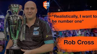 Rob Cross after winning the European Championship quotRealistically I want to be number onequot [upl. by Andriana]