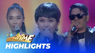 Its Showtime Ang FACE OFF nina ‘Maymay Entrata’ ‘KZ Tandingan’ at ‘Smugglaz’ FULL Kalokalike [upl. by Nafets]