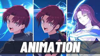 Bazett Manannan mac Lir  ALL Ascension AttackNP Animation Demonstration  Fate Grand Order [upl. by Mlawsky]