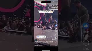 Fan disrespect KingVon at show Lil durk wasn’t having that lildurk kingvon [upl. by Quin]