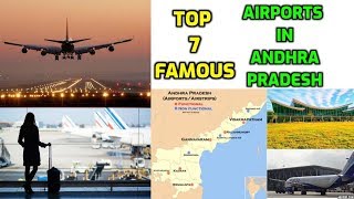 Airports In Andhra PradeshTop 7 Famous Airports In Andhra pradeshIndian Air TourismTirupathi Rao [upl. by Amieva54]