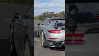 Porsche GT3 RS Turbo amp GT2 RS Epic Launch Control Showdown [upl. by Aibat]