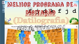 Melhor Programa de Digitação Datilografia Gratuito [upl. by Grimonia]