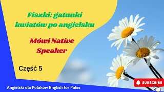 Fiszki kwiaty po angielsku Część 5 film interaktywny Mówi Native Speaker [upl. by Cristin159]