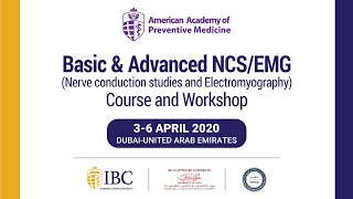 Basic and Advanced Nerve Conduction Studies and Electromyography  NCSEMG  Course and Workshop [upl. by Atikam164]