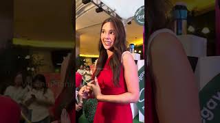 Catriona Gray Talks About Her “EnviroChic Bag” Collection [upl. by Rhpotsirhc483]