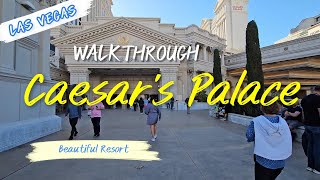 Caesars Palace in Las Vegas  Walkthrough [upl. by Tiphani]