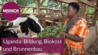 Uganda quotBildung Biokost und Brunnenbauquot [upl. by Eytak]