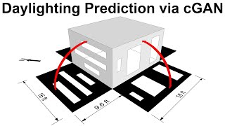 Daylighting Prediction via cGAN  pix2pix  Daylighting Research [upl. by Calendre]