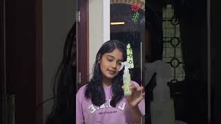 Rosemary water review 🤌💗Sanasachuzzz malayalam vlogs reviewminivlogrosemarywater haircarevlog [upl. by Irrol211]