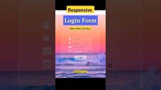 HTML CSS Projects For Beginners html css developer programming shorts trending htmlcss html5 [upl. by Elaval]