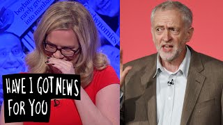 Jeremy Corbyn Comments Towards Camilla Long  Have I Got News For You [upl. by Nivrem791]