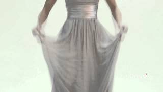 Strapless Grey Evening Gown Bridesmaid Dress [upl. by Annerb]