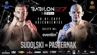 Babilon MMA 27 Sudolski vs Pasternak  TRAILER [upl. by Tteve829]