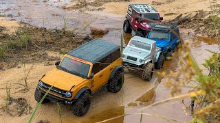 Offroad Sambil Nyelam Air Track Bukit Cinta  TRX4 SCX10 RGT Jimny amp 86100 v2  Balikpapan RC 4x4 [upl. by Wakeen]