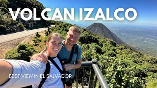 The BEST view in El Salvador Hiking up Volcano Izalco 🇸🇻 [upl. by Luben290]