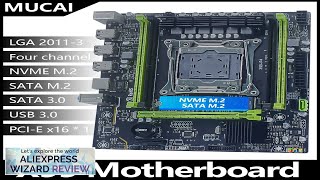 MUCAI X99 P4 Motherboard LGA 20113 Supports Intel Xeon processor four channel Review [upl. by Gader]