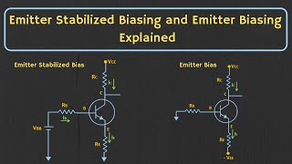 Transistor Biasing Emitter Stabilized Bias and Emitter Bias Configuration Explained [upl. by Amzu]