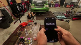 Removing B Series swap out an EK in almost less than an hour [upl. by Ttenyl]