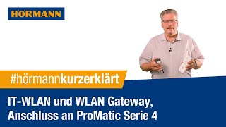 IT WLAN und WLAN Gateway Anschluss an SupraMatic Serie 4  Hörmann [upl. by Eanert]