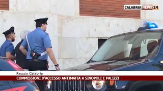 REGGIO CALABRIA COMMISSIONI DACCESSO ANTIMAFIA A SINOPOLI E PALIZZI [upl. by Anecuza717]