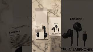 Official TypeC Samsung Earphones [upl. by Hamil]