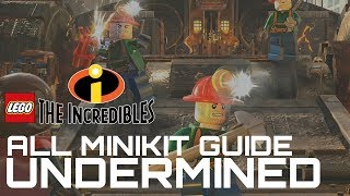 LEGO The Incredibles Game All Minikit Guide UNDERMINED [upl. by Rempe]