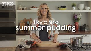 How to Make Summer Pudding  Tesco [upl. by Halivah]