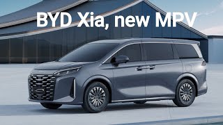 BYD Xia the new large MPV [upl. by Gruver193]