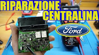 RIPARO CENTRALINA FRENO A MANO FORD S MAX PARTE 2 54 [upl. by Vedis]