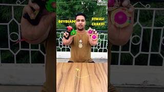 कौन ज्यादा देर तक घुमेगा  Beyblade vs Diwali chakri shorts [upl. by Akimot]